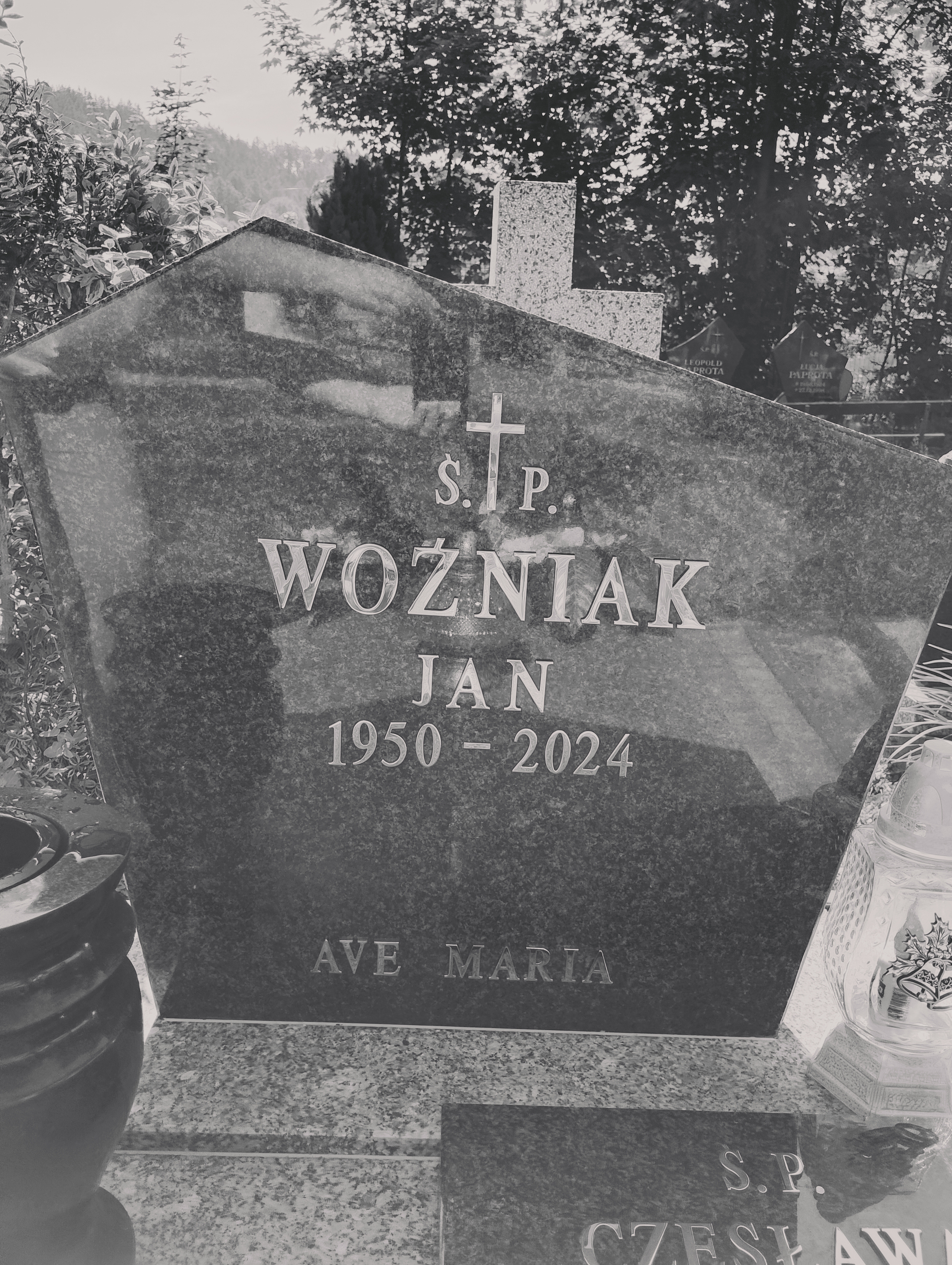 Jan Woźniak 1950 Mysłakowice - Grobonet - Wyszukiwarka osób pochowanych