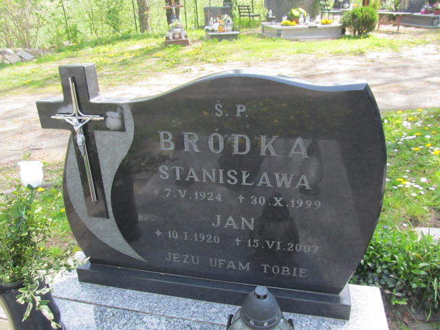 Jan Bródka 1920 Mysłakowice - Grobonet - Wyszukiwarka osób pochowanych