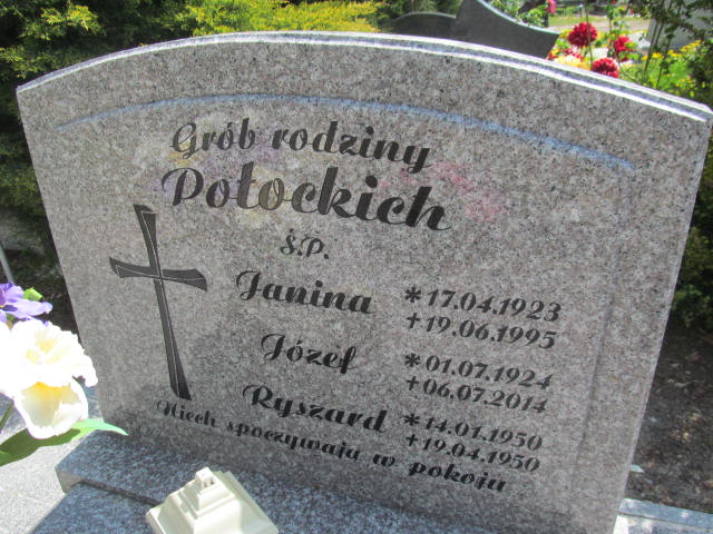 Ryszard Potocki 1950 Mysłakowice - Grobonet - Wyszukiwarka osób pochowanych