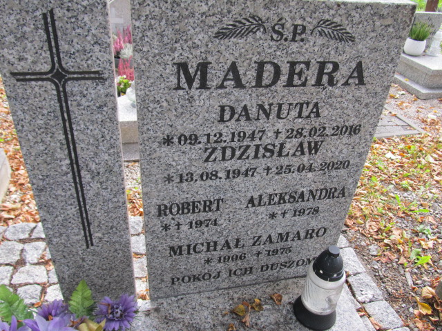Aleksandra Madera 1978 Mysłakowice - Grobonet - Wyszukiwarka osób pochowanych