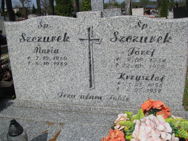Krzysztof Szczurek 1958 Mysłakowice - Grobonet - Wyszukiwarka osób pochowanych