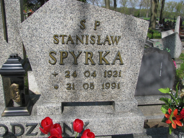 Stanisław Spyrka 1921 Mysłakowice - Grobonet - Wyszukiwarka osób pochowanych