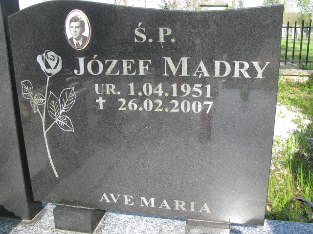 Józef Mądry  1951 Mysłakowice - Grobonet - Wyszukiwarka osób pochowanych