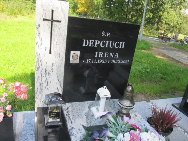 Irena DEPCIUCH 1955 Mysłakowice - Grobonet - Wyszukiwarka osób pochowanych