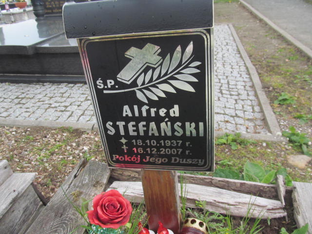 Alfred Stefański 1937 Mysłakowice - Grobonet - Wyszukiwarka osób pochowanych