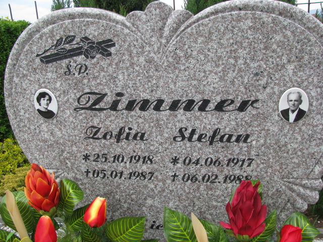 Stefan Zimmer 1917 Mysłakowice - Grobonet - Wyszukiwarka osób pochowanych