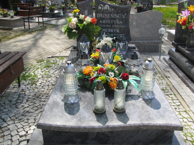 Grób Krystyna Dusińska